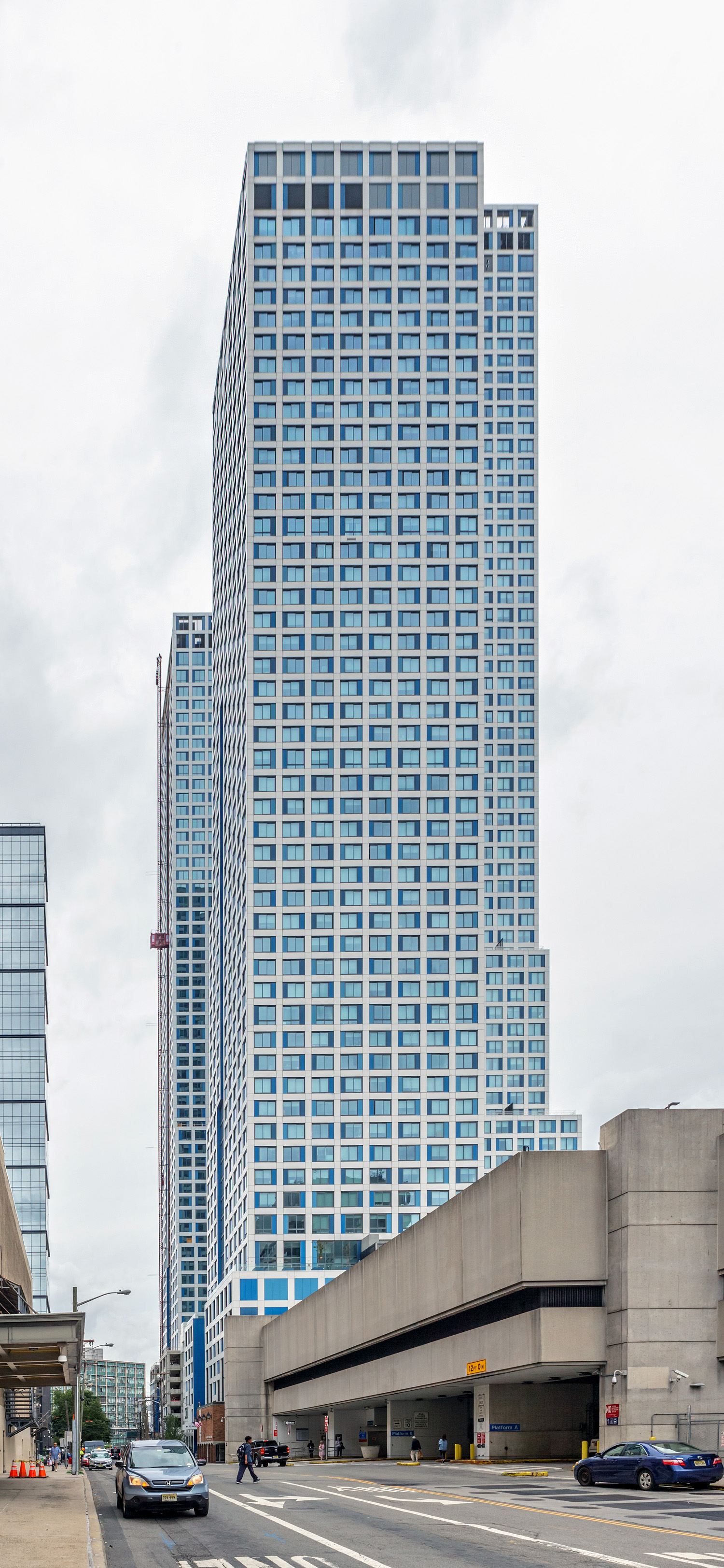 Journal Squared Tower 1, Jersey City - View from the west. © Mathias Beinling